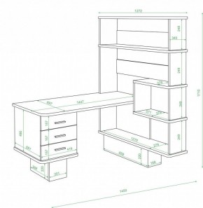 Стол компьютерный Домино СР-520 в Заречном - zarechnyy.mebel24.online | фото 2