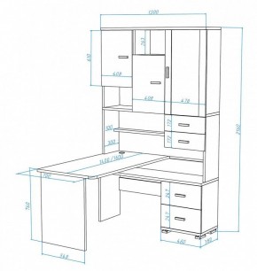 Стол компьютерный Домино СР-620/140 в Заречном - zarechnyy.mebel24.online | фото 3