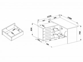 Стол компьютерный КСТ-109Л в Заречном - zarechnyy.mebel24.online | фото 4