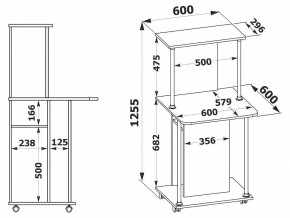Стол компьютерный КСТ-12 в Заречном - zarechnyy.mebel24.online | фото 3