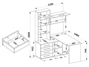 Стол компьютерный КСТ-14Л в Заречном - zarechnyy.mebel24.online | фото 4