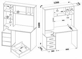 Стол компьютерный КСТ-16 в Заречном - zarechnyy.mebel24.online | фото 3