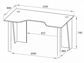Стол компьютерный КСТ-18 в Заречном - zarechnyy.mebel24.online | фото
