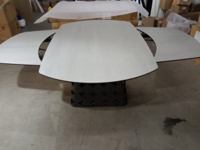 Стол LORENS 150 TL-58 поворотная система раскладки, испанская керамика / Темно-серый, ®DISAUR в Заречном - zarechnyy.mebel24.online | фото 2