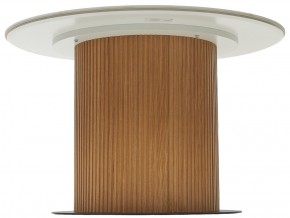 Стол MESA D120 цвет БЕЛЫЙ МРАМОР M326 / Каркас OAK, ®DISAUR в Заречном - zarechnyy.mebel24.online | фото 8