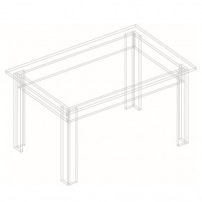 Стол обеденный "Мега" (бодега светлая) в Заречном - zarechnyy.mebel24.online | фото