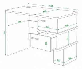 Стол письменный Домино СД-15С в Заречном - zarechnyy.mebel24.online | фото 4