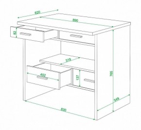 Стол письменный Живой дизайн СК-12 в Заречном - zarechnyy.mebel24.online | фото 2