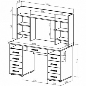 Стол письменный Остин-14Я в Заречном - zarechnyy.mebel24.online | фото