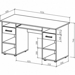 Стол письменный Остин в Заречном - zarechnyy.mebel24.online | фото 3