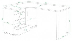 Стол письменный СР-165СМ в Заречном - zarechnyy.mebel24.online | фото 2