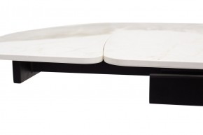 Стол RIVOLI 140 GLOSS LUXURY PANDORA SOLID CERAMIC / BLACK, ®DISAUR в Заречном - zarechnyy.mebel24.online | фото 4