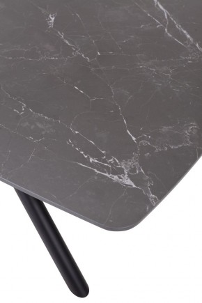 Стол RIVOLI 140 MATT BLACK MARBLE SOLID CERAMIC / BLACK, ®DISAUR в Заречном - zarechnyy.mebel24.online | фото 10