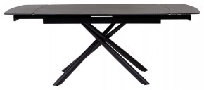 Стол RIVOLI 140 MATT BLACK MARBLE SOLID CERAMIC / BLACK, ®DISAUR в Заречном - zarechnyy.mebel24.online | фото 2