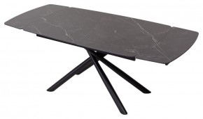 Стол RIVOLI 140 MATT BLACK MARBLE SOLID CERAMIC / BLACK, ®DISAUR в Заречном - zarechnyy.mebel24.online | фото 3