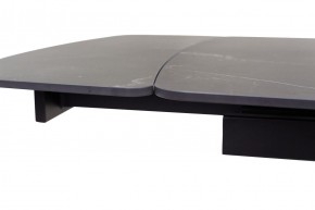 Стол RIVOLI 140 MATT BLACK MARBLE SOLID CERAMIC / BLACK, ®DISAUR в Заречном - zarechnyy.mebel24.online | фото 4