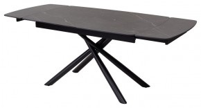 Стол RIVOLI 140 MATT BLACK MARBLE SOLID CERAMIC / BLACK, ®DISAUR в Заречном - zarechnyy.mebel24.online | фото 7