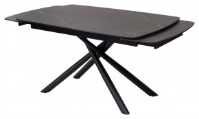 Стол RIVOLI 140 MATT BLACK MARBLE SOLID CERAMIC / BLACK, ®DISAUR в Заречном - zarechnyy.mebel24.online | фото 8