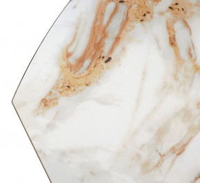Стол TERAMO 135 GLOSS GRAND JADE SOLID CERAMIC, керамика, поворотн.механизм / Черный каркас, ®DISAUR в Заречном - zarechnyy.mebel24.online | фото 13