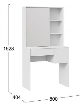 Стол туалетный Вайт в Заречном - zarechnyy.mebel24.online | фото 7