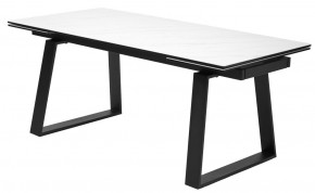 Стол VASTO 180 MARBLES KL-99 Белый мрамор матовый, итальянская керамика/ черный каркас, ®DISAUR в Заречном - zarechnyy.mebel24.online | фото 4