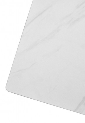 Стол VASTO 180 MARBLES KL-99 Белый мрамор матовый, итальянская керамика/ черный каркас, ®DISAUR в Заречном - zarechnyy.mebel24.online | фото 7
