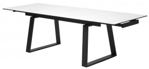 Стол VASTO 180 MARBLES KL-99 Белый мрамор матовый, итальянская керамика/ черный каркас, ®DISAUR в Заречном - zarechnyy.mebel24.online | фото 9