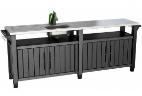 Столик для барбекю 415 Л (Unity Chef 415 L) графит в Заречном - zarechnyy.mebel24.online | фото 3