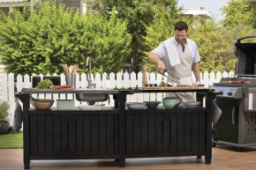 Столик для барбекю 415 Л (Unity Chef 415 L) графит в Заречном - zarechnyy.mebel24.online | фото 4
