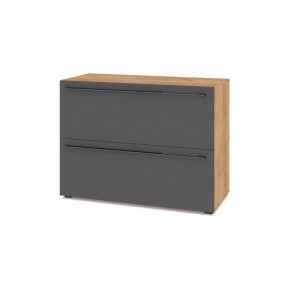 СТОУН С81 Комод (золотой дуб/графит) в Заречном - zarechnyy.mebel24.online | фото