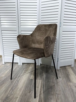 Стул AMARETTO VBP208 античный серо-бежевый/ черный каркас, М-City в Заречном - zarechnyy.mebel24.online | фото 1
