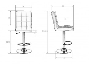 Стул барный DOBRIN KRUGER, зелёный в Заречном - zarechnyy.mebel24.online | фото 9