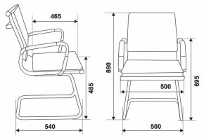 Стул Бюрократ CH-993-LOW-V/M01 в Заречном - zarechnyy.mebel24.online | фото 5