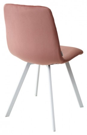 Стул DAIQUIRI BLUVEL-52 PINK / белый каркас, велюр М-City в Заречном - zarechnyy.mebel24.online | фото 3