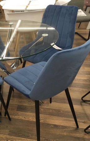 Стул FLIP пепельно-синий, велюр G108-66 М-City в Заречном - zarechnyy.mebel24.online | фото 2