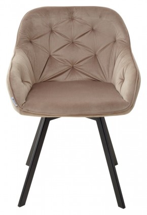 Стул GALE 360 град. поворот. BLUVEL-40 BEIGE, велюр/ черный каркас, М-City в Заречном - zarechnyy.mebel24.online | фото 6