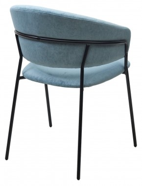Стул ГЕММА, цвет RAIN 7 breeze, велюр / черный каркас М-City в Заречном - zarechnyy.mebel24.online | фото 5