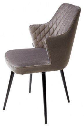 Стул HERMAN 360 град. ГРАФИТ #14, велюр / черный каркас М-City в Заречном - zarechnyy.mebel24.online | фото 4