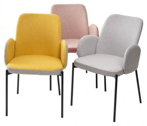Стул NIKKI VF109 розовый / VF110 брусничный М-City в Заречном - zarechnyy.mebel24.online | фото 2