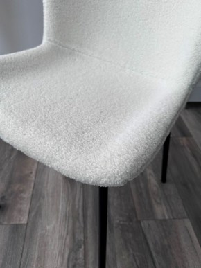 Стул RIYA UF992-01 Белый, teddy / черный каркас М-City в Заречном - zarechnyy.mebel24.online | фото 4