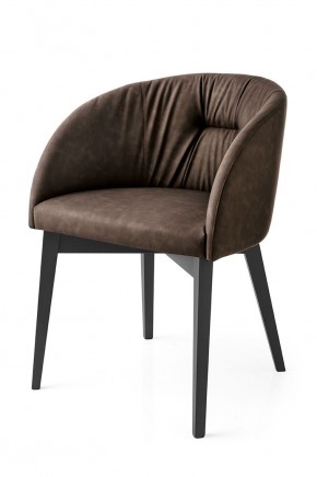 Стул ROSIE SOFT CB/1910, BCH P132 GRAPHITE/ VENICE S0G SOIL BROWN в Заречном - zarechnyy.mebel24.online | фото