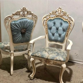 Стул Роза с каретной стяжкой и подлокотниками в Заречном - zarechnyy.mebel24.online | фото