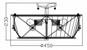 Светильник на штанге Maytoni Lea ARM369-03-G в Заречном - zarechnyy.mebel24.online | фото 4