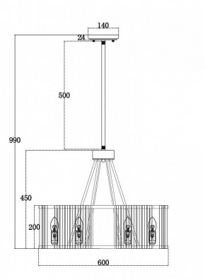 Светильник на штанге Maytoni Solar MOD087PL-06G в Заречном - zarechnyy.mebel24.online | фото 4