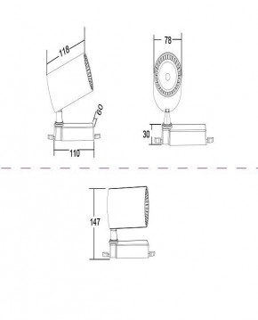 Светильник на штанге Maytoni Vuoro TR029-3-10W4K-B в Заречном - zarechnyy.mebel24.online | фото 3