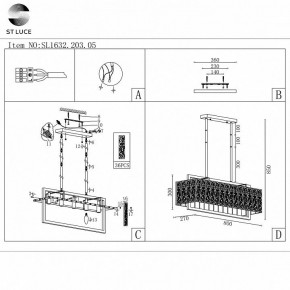 Светильник на штанге ST-Luce Mira SL1632.203.05 в Заречном - zarechnyy.mebel24.online | фото 6