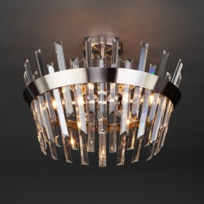 Светильник на штанге TK Lighting Steccato 10111/5 сатин-никель/прозрачный хрусталь Strotskis в Заречном - zarechnyy.mebel24.online | фото 3