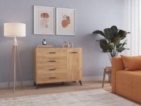 СВЕТЛАНА LOFT Комод-тумба  (дуб золотой) в Заречном - zarechnyy.mebel24.online | фото 3