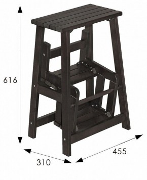 Табурет Стремянка в Заречном - zarechnyy.mebel24.online | фото