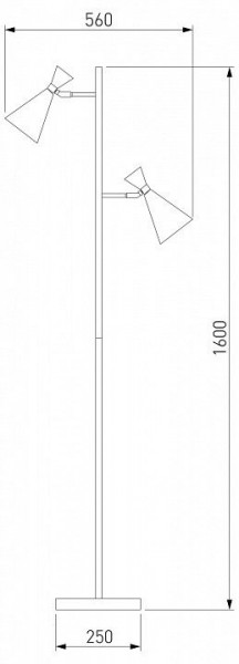 Торшер Bogate-s Glustin 01109/2 в Заречном - zarechnyy.mebel24.online | фото 3